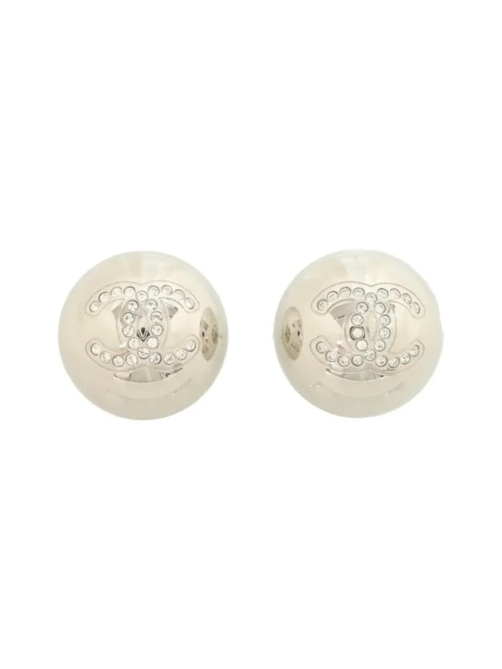 Chanel Earrings Silver